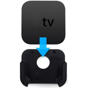 Wall Mount Bracket Stand Cradle Holder Case Voor Apple Tv 4 4th Gen Media Player Tv Box
