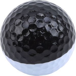 Golfbal Rubber Hollow Out Sport Training Tennis Zwart Wit Golfbal Ronde Praktijk Golf Accessoires Voor Outdoor Play
