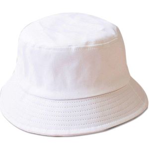 Emmer Hoed Mannen Vrouwen Zomer Emmer Cap Effen Zwart Wit Gele Hoed Bob Hoed Hip Hop Gorros Vissen Visser Hoed