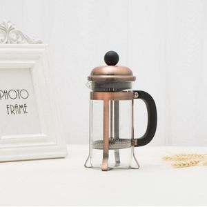 350ml gold-plated copper pressed coffee pot