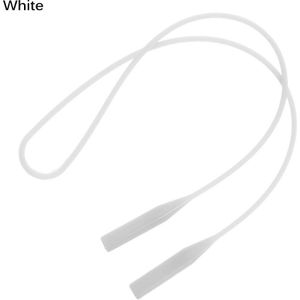 2Pcs Siliconen Brillen Bandjes Ketting Sport Band Cord Holder Elastische Anti Slip String Touwen