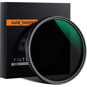 K &amp; F Concept ND8-ND2000 Variabele Nd Filter 49 Mm 62 Mm 67 Mm 72 Mm 77 Mm Nano- X Fader Neutral Density Filter Voor Canon Nikon Sony
