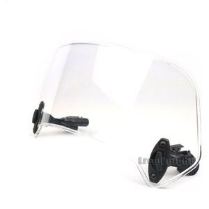 Universele Motorfiets Scooter Verstelbare Clip Op Voorruit Voorruit Extension Spoiler Wind Deflector Verstelbare Afsluitbare