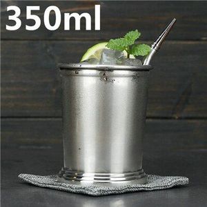 350 Ml Mint Julep Mok Rvs Cocktail Mok Gemengde Drankjes Mok Martini Mojito Drink Bar Party Bier Mokken