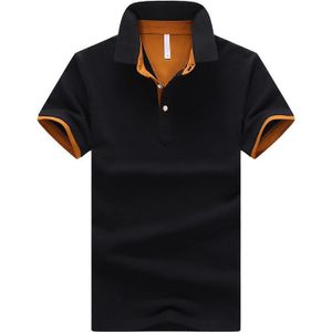 557 Polo Shirts Korte Mouw Heren Zomer Business Casual Effen Mannelijke Polo Shirt Katoen Streetwear Mannen Ademende Zachte tops