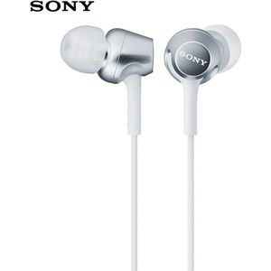 Originele SONY MDR-EX255AP Hoofdtelefoon 3.5mm Wired Oordopjes Muziek Oortelefoon Headset handsfree met Microfoon voor xiaomi huawei smart telefoon