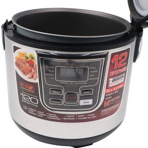 6L Multifunctionele Programmeerbare Druk Trage Kookpot Non-stick Fornuis 900W Rvs Elektrische Snelkookpan