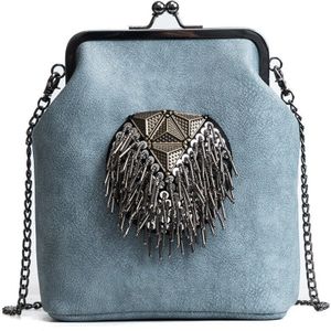 Diinovivo Lente Shell Schoudertassen Punk Stijl Klinknagel Vrouwen Jeugd Lederen Handtassen Meisje Modeketen Crossbody Tas WHDV0341