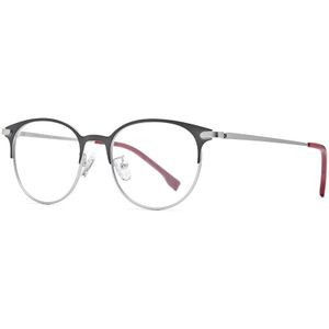 Fonex Legering Brillen Frame Vrouwen Vintage Ronde Recept Retro Optische Glazen Frames Mannen Koreaanse Schroefloos Eyewear 988