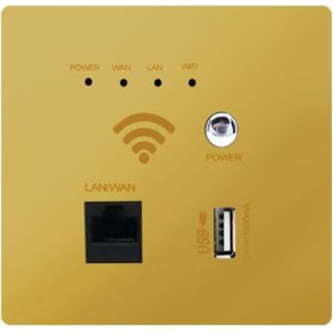 300M Smart Home Wifi Socket Muur Draadloze Router Ap Panel Type 86 Wandmontage Thuis Schakelaar Usb Power franse Plug