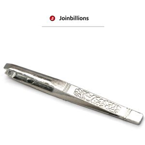 Staal Wenkbrauw Pincet Beauty Care Tool Van Kleur Plating