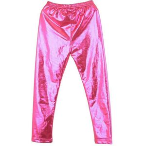 Baby Meisjes Leggings Baby Kids Broek Metallic Ballet Peuter Broek Dunne Meisjes Faux Lederen Broek Lente Meisjes Leggings