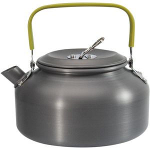 0.8L Mini Outdoor Camping Waterkoker Aluminium Water Pot Met Draagtas Lichtgewicht Waterkoker L5