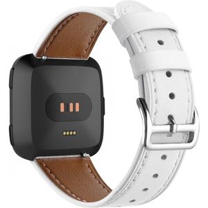 Essidi Premium Transpiratie Lederarmband Strap Vervanging Voor Fitbit Versa Smart Horloge Armband Band Loop Voor Fitbit Versa 2