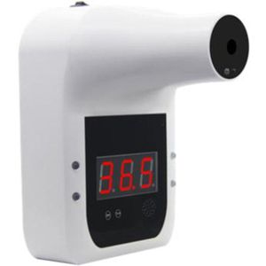 De Gp100 Voice Non-Contact Infrarood Digitale Thermometer Meet De Muur Temperatuur Van De Home Office