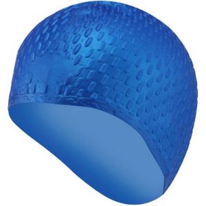 Unisex Siliconen Rubber Badmuts 3D Ergonomisch Oor Zakken Volwassen Waterdichte Zwemmen Caps Hoed Zwemmen Accessoires