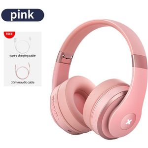 MC BH618 Bluetooth 5.1 hoofdtelefoon Draadloze hoofdtelefoon Over het oor Opvouwbare oortelefoon Stereo met 60 uur luistertijd