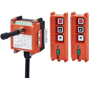 Telecrane Draadloze Industriële Afstandsbediening Elektrische Takel Afstandsbediening 1 Zender + 1 Ontvanger F21-2S