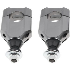 2 Stuks 7/8 Inch 22Mm 11/8 Inch 28Mm Cnc Motorfiets Stuur Mount Riser Klem Aluminium Stuur Mounts Klem riser