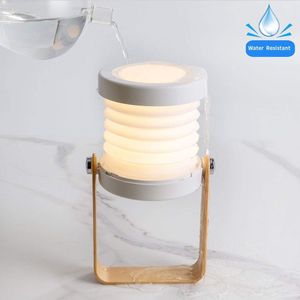 Firya Bedlampje Opvouwbare Led Draagbare Lantaarn Inklapbare Waterdichte Outdoor Nachtlampje Indoor Leeslamp Touch Schakelaar Dimbare