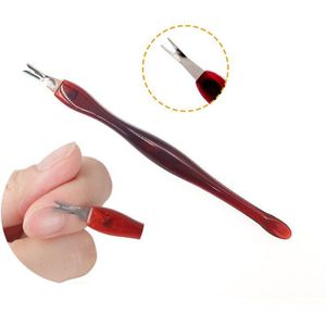 1 Stks Professionele Korea Nail Cuticle Cutter Grooming Tool Rvs Vinger Nail Dode Huid Cuticle Schaar Manicure Tool