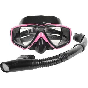 Duiken Gear Set-Duikbril Dry Snorkel Set Scuba Snorkelen Bril Voor Gratis Duiken Onderwatervissers