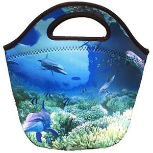 Leuke 3D Dieren Lunch Tas Voor Kinderen Kids Cartoon Thermische Geïsoleerde Waterdichte Voedsel Picknick Lunch Handtas Tieners Meisjes