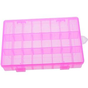 Vtopmart 28 stuks doorzichtige plastic lade-organizerset, 4-size