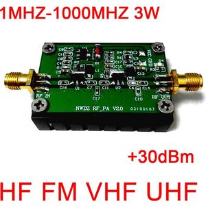 2Mhz Tot 700Mhz 3W Hf Vhf Uhf Fm-zender Breedband Rf Eindversterker Voor Ham Radio Walkie talkie Korte Golf Afstandsbediening