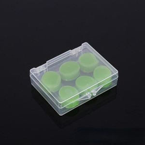 6 Stuks Siliconen Oordopjes Slaap Anti-geluid Snurken Oordopjes Noise Cancelling Voor Slapen Ruisonderdrukking Beschermen Gehoor Reizen