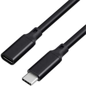 1 M 2M 10Gbps Gen2 Type-C Usb 3.1 Male Naar USB-C Vrouwelijke Extension Data 100W opladen Kabel Extender Cord Voor Macbook/ Switch/Telefoon