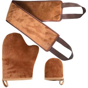 Sunless Self-Tanner Back & Body Tan Mitt Applicator Spray Handschoen