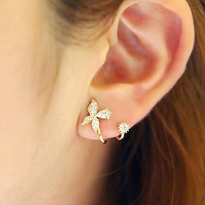Verkoop Mode Vlinder 30% Verzilverd Dames Oorbellen Sieraden Anti-Allergische Vrouwen Meisje
