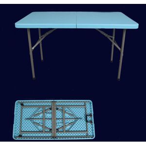 Klaptafel Outdoor Draagbare Floor Kraam Tafel Tafel Huishouden Eenvoudige Eettafel Stoel Leren Plastic Lange Bureau