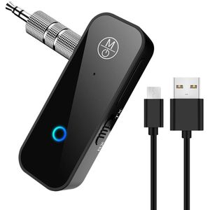 Bluetooth 5.0 Audio-ontvanger Zender 3.5Mm Aux Jack Rca Usb Dongle Stereo Draadloze Adapter Met Microfoon Voor Auto Tv pc Hoofdtelefoon