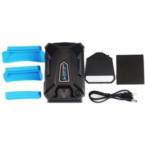 Coolcold K27 Draagbare Notebook Laptop Cooler Usb Air Extraheren Cooling Vacuüm Fan Radiator