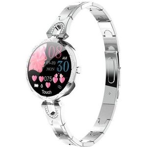 Melanda Mode Vrouwen Smart Horloge Waterdicht Hartslag Bloeddrukmeter Smartwatch Voor Dames Horloge Armband