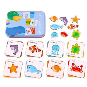 Baby 24 Pcs Card Jigsaw Cognitie Puzzel Vorm Matching Puzzel Cognitieve Leren Vroege Onderwijs Kaart Leren Speelgoed In Een Doos