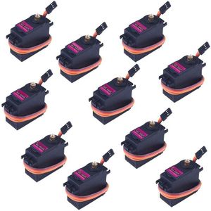 Servomotor 10 Pcs MG996R Metal Gear Torque Digital Servo Motor Voor Rc Model Auto Boot Helicopter KY62