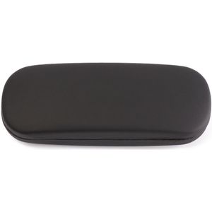 1 Pc Unisex Lederen Brillenkoker Harde Frame Waterdichte Lenzenvloeistof Case Draagbare Readingglasses Doos Effen Kleur Spektakel Gevallen