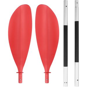 213 Cm Afneembare Monteren Versterkt Aluminium Boot Oars Peddel Lange Roeispaan Pvc Opblaasbare Boot Vissen Kajak Kano Peddel Pad