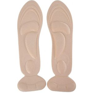 1 Paar Binnenzool Pad Inserts Heel Post Terug Ademend Anti-Slip Zweet Absorberende Hak Post Sticke Vrouwen Verdikking massage Binnenzool