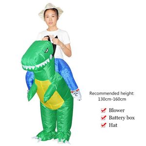 Fancy Kostuum Suit Party Speelgoed Kerstman Kleding Waterdicht Polyester Speelgoed Voor Kinderen Volwassen Opblaasbare Dinosaurus