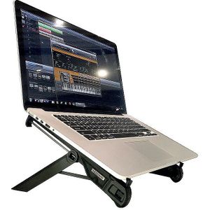 Opvouwbare Laptop Stand Ondersteuning 10 Inch-18Inch Draagbare Tafel Pc Stand Bescherming Van Halswervel Verbeterde Nylon Alleen 200G