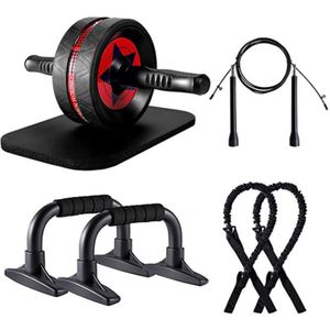 Springtouwen Zitten Bar Ab Roller Power Wiel Oefening Push Up Workout Abdominale Mucele Trainer Home Gym Gewicht Fitness apparatuur