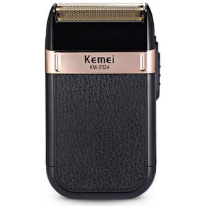 Kemei Oplaadbare Scheerapparaat Voor Mannen Professionele Baard Trimmer Scheerapparaat Scheren Machine Twin Blade Waterdicht Gezichtsverzorging