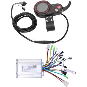 Elektrische Fiets Display Thumb Throttle 2 In 1 Snelheidsmeter Handleiding Bedieningspaneel Of E-Bike Controller Set Voor Elektrische bike Scooter