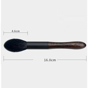 1Pcs Geitenhaar Make-Up Borstel Foundation Blush Detail Markeerstift Stereotype Base Professionele Make-Up Tool