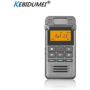 Kebidumei Digital Voice Recorder USB Audio Opname Dictaphone MP3 Speler LED Display Activated 8GB Geheugen Ruisonderdrukking
