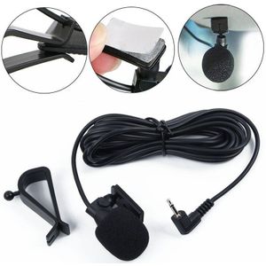 Laptop Mini Microfoon Flexibele Buis Hals Verstelbare 3 Meter 2.5Mm Externe Microfoon Voor Auto Pioneer Stereos Radio Ontvanger